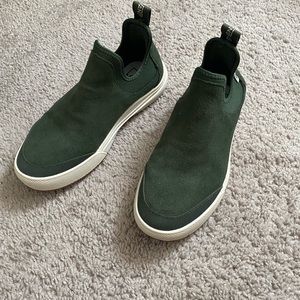 Vans green Chelsea sneakers